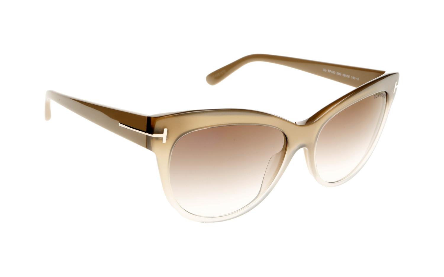 Tom Ford Lily FT0430 59G 58 Sunglasses | Shade Station